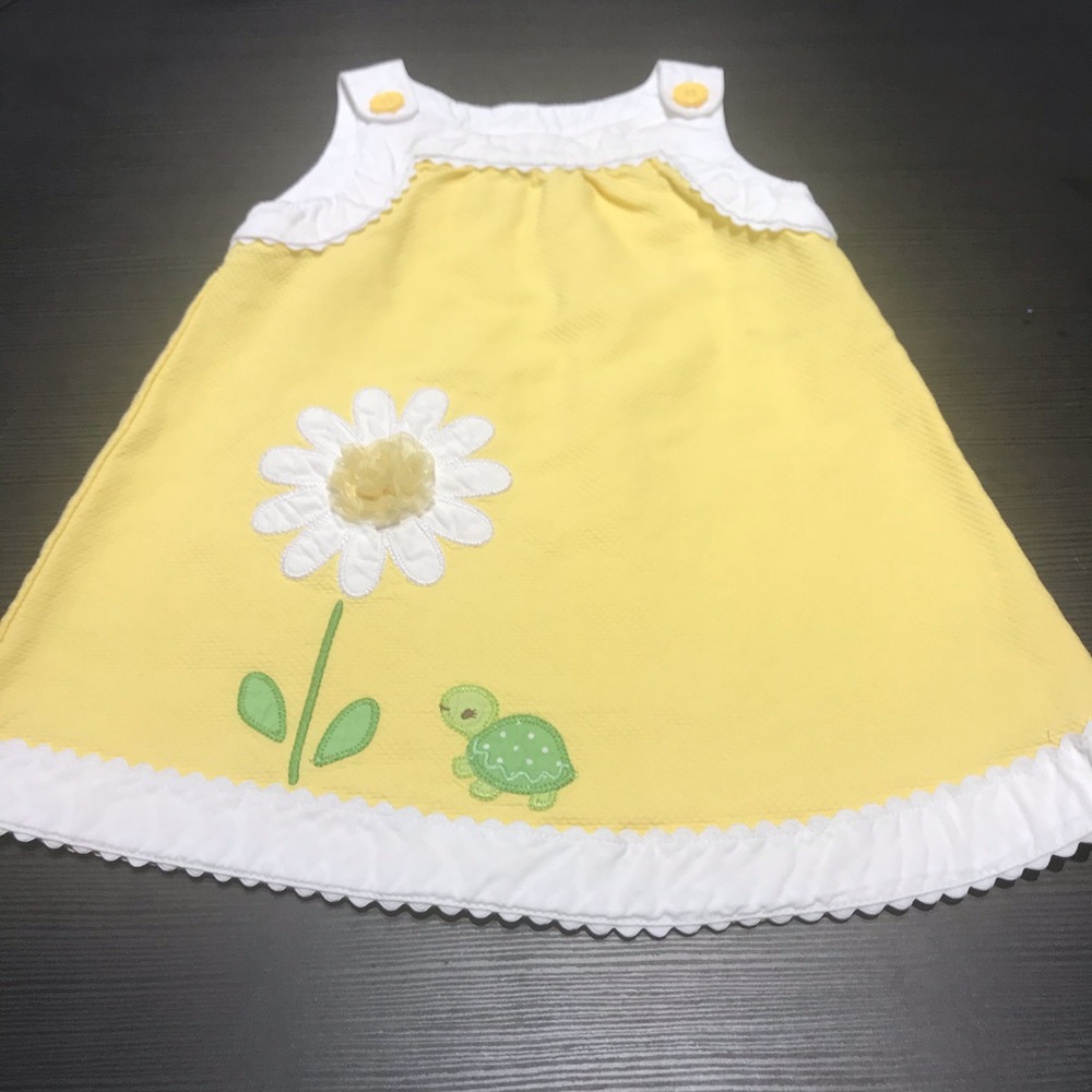 Gymboree Yellow Daisy 6-12M Dress